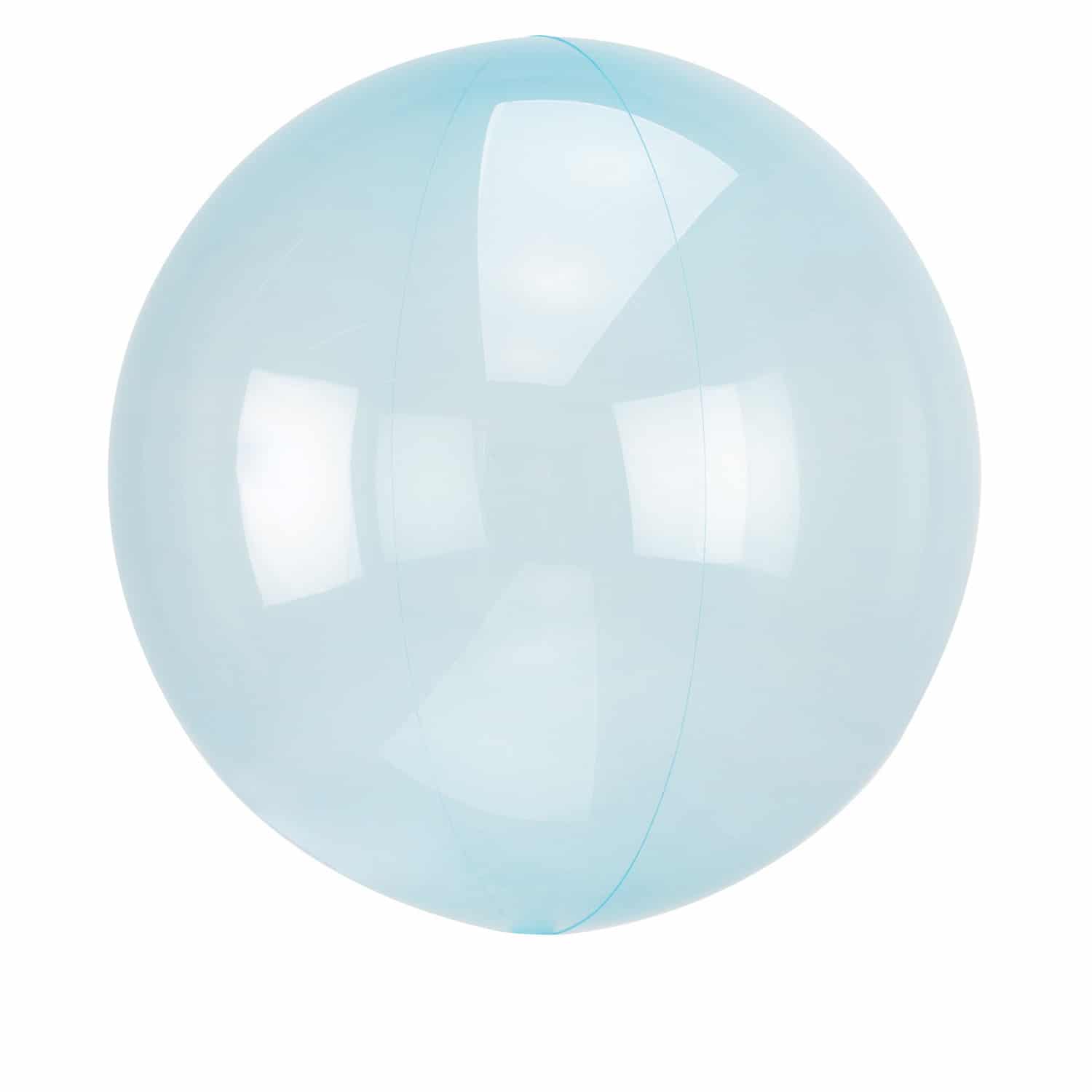 Blue Crystal Clearz Foil Balloon