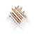 Metallic Star Mix Candles Gold with Holders