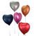18'' Hearts Balloon Matte Colors Mix