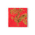 Dragon Red Gold Cocktail Napkins