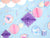 Lilac Honeycomb Diamond