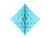 Sky Blue Honeycomb Diamond
