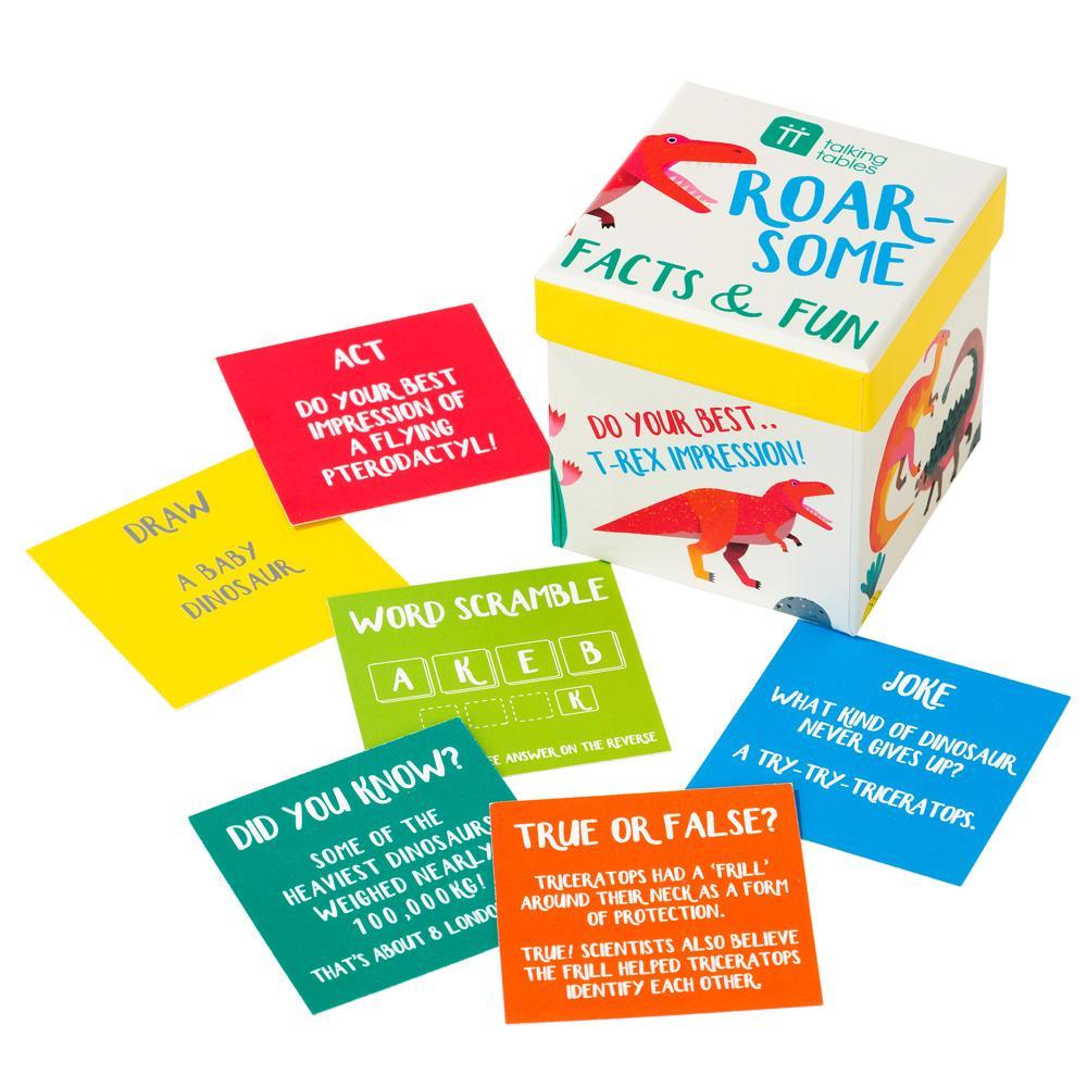 Party Dinosaur Fun Facts & Game