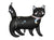 Giant Black Cat Halloween Balloon