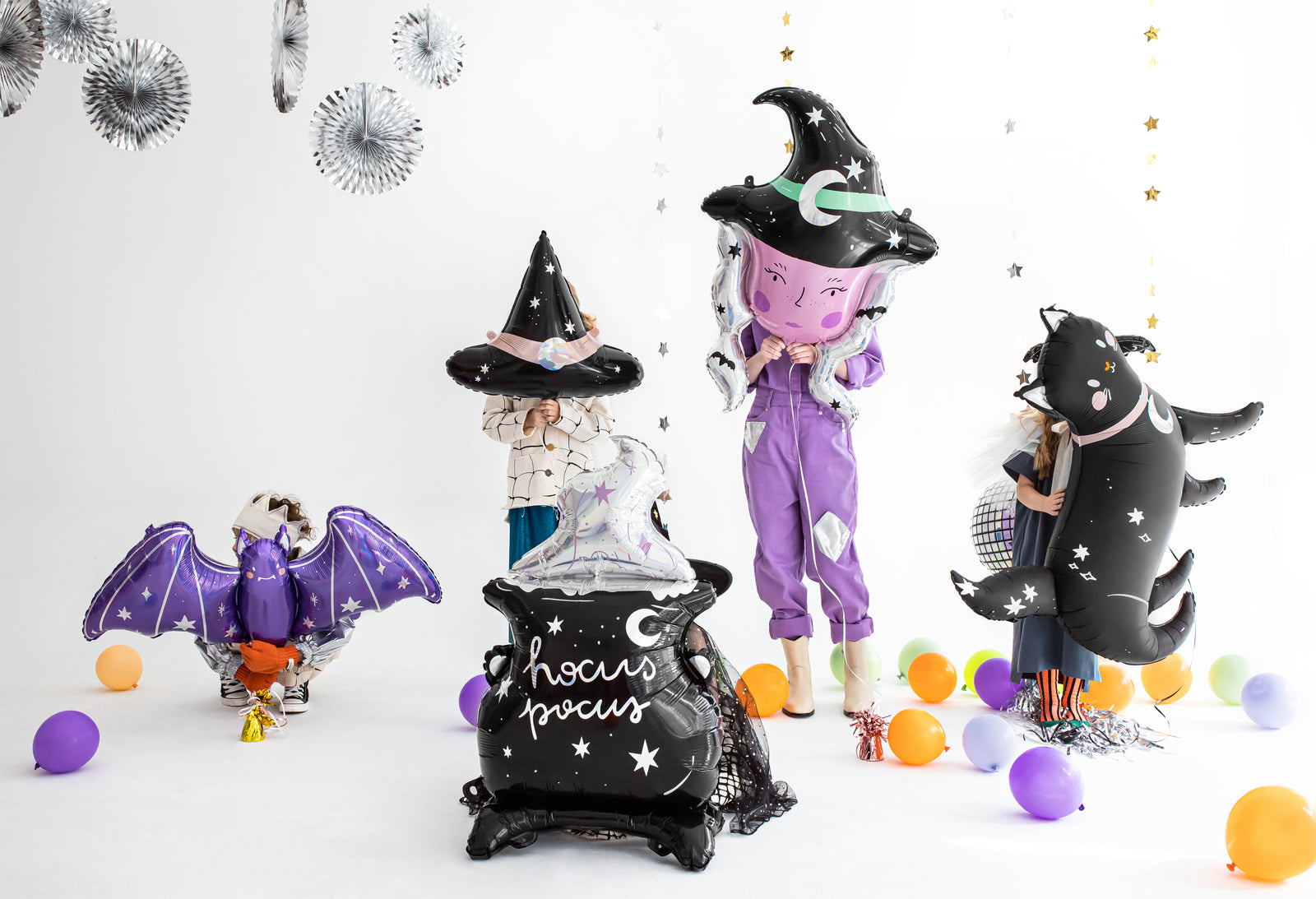 Giant Black Cat Halloween Balloon