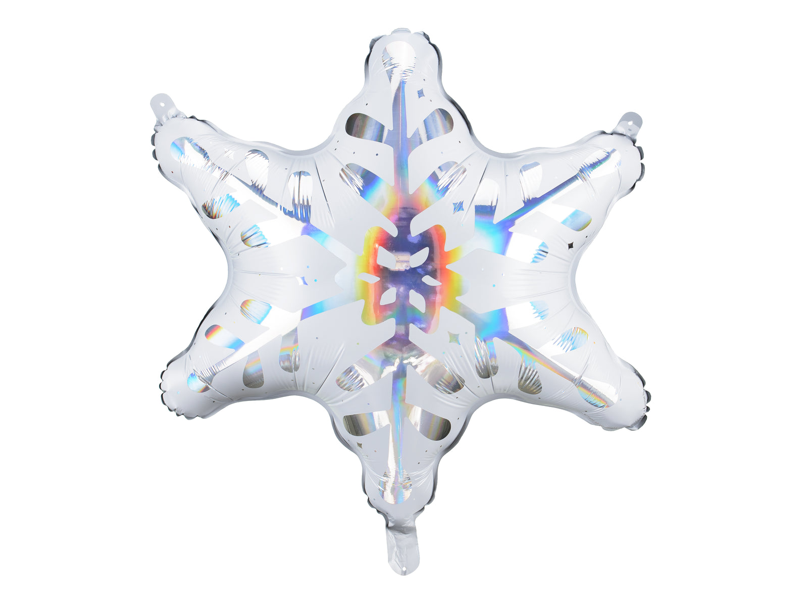 Holographic Snowflake Foil Balloon