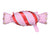 Pink & Red Candy Foil Balloon
