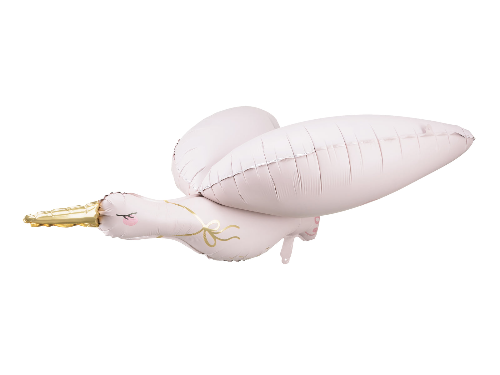 Light Pink Stork Foil Balloon