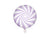 Lights Lilac Swirly Lollipop Foil Balloon