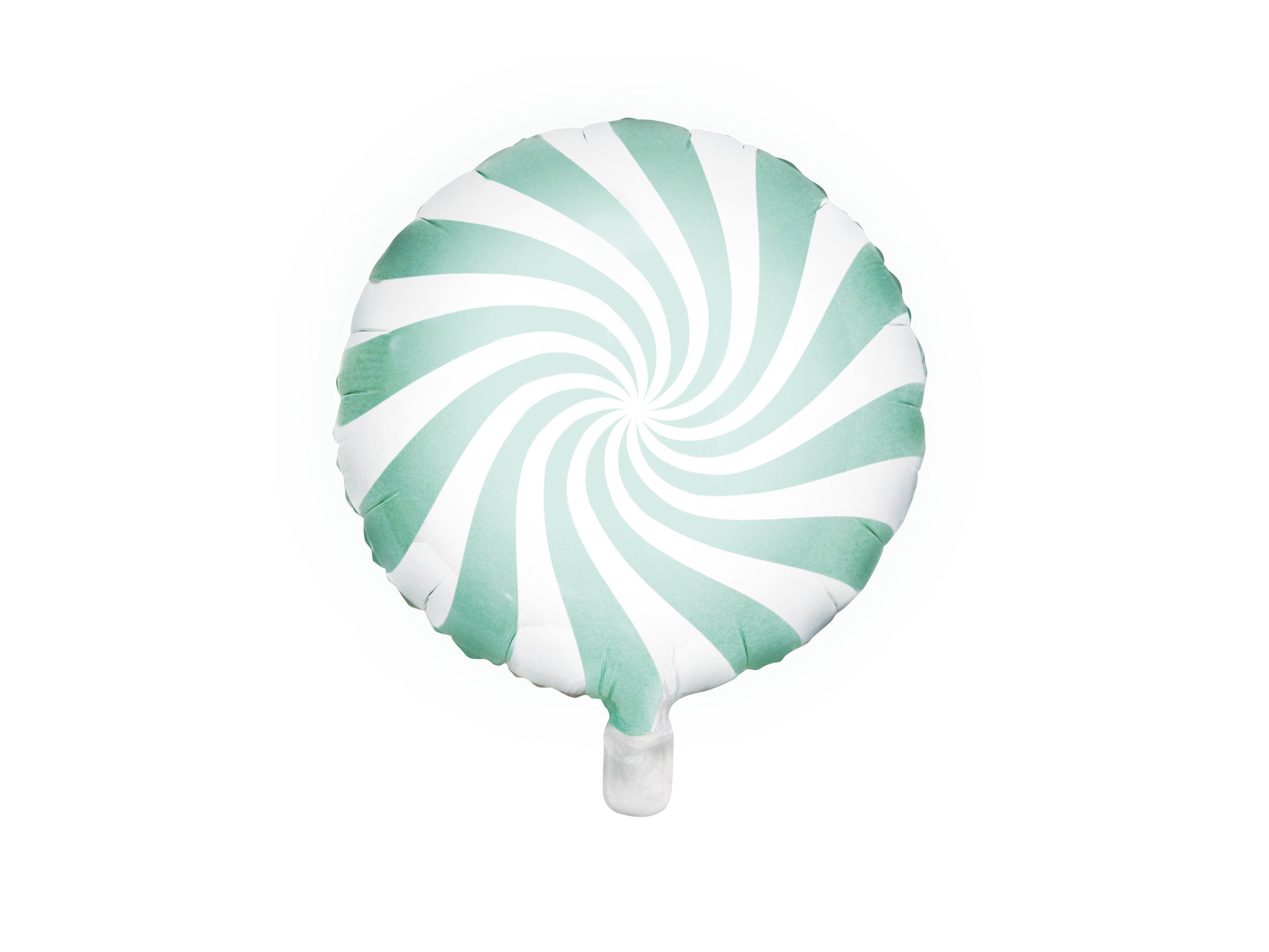 Mint Swirly Lollipop Foil Balloon
