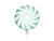 Mint Swirly Lollipop Foil Balloon
