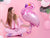 Pink Flamingo Shape Foil Balloon