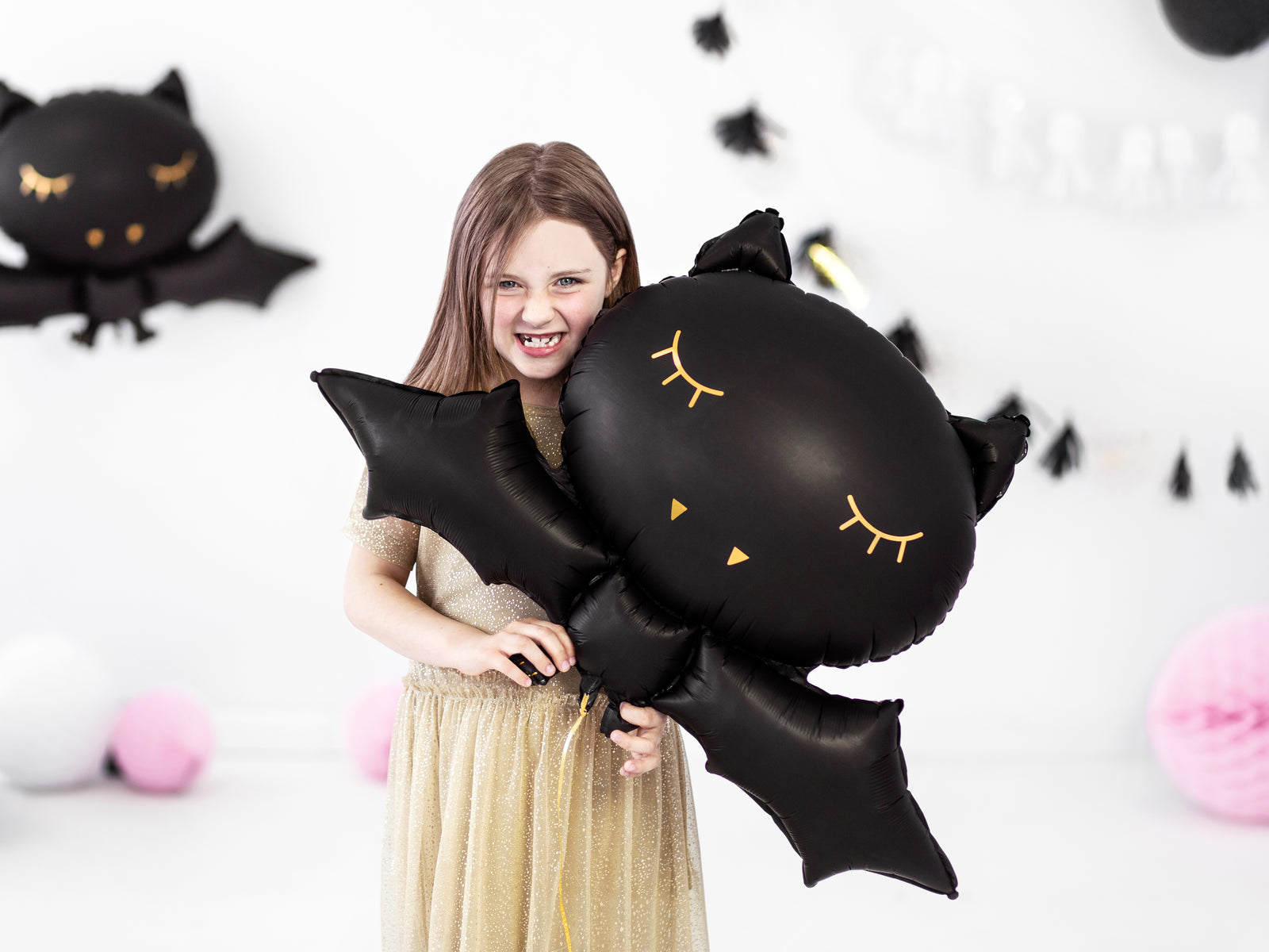 Black Halloween Bat Balloon