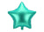 Green Star Foil Balloon