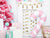 PINK CANDY CANE FOIL MYLAR BALLOON