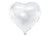 White Heart Foil Balloon