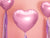 Light Pink Heart Foil Balloon