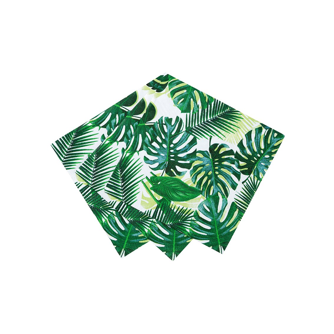 Tropical Fiesta Palm cocktail napkin