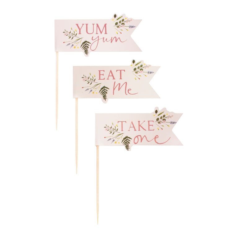AFTERNOON TEA CUPCAKE TOPPERS