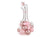 Pink 1st Birthday Balloon Column Stack