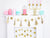 Gold Stars & Tassels Paper Garland