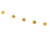 Gold Star Foil Garland