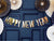 Gold Happy New Year Banner