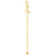 Metallic Gold Poison Drink Stirrers