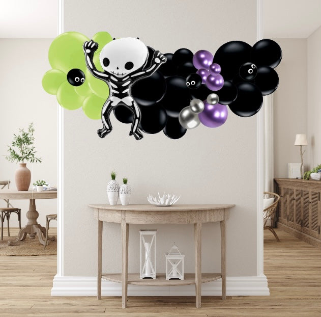 Halloween Skeleton Balloon Garland