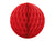 Red Honeycomb Tissue Ball