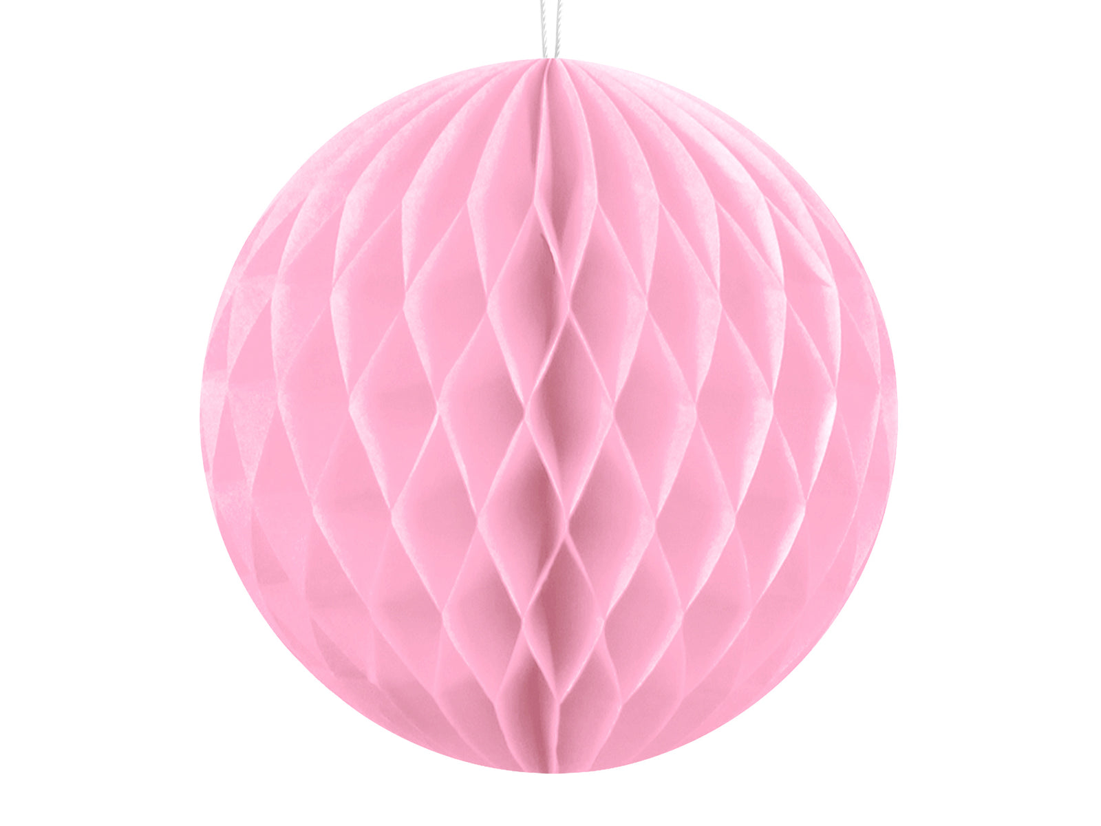 Light Pink Honeycomb Tissue Ball