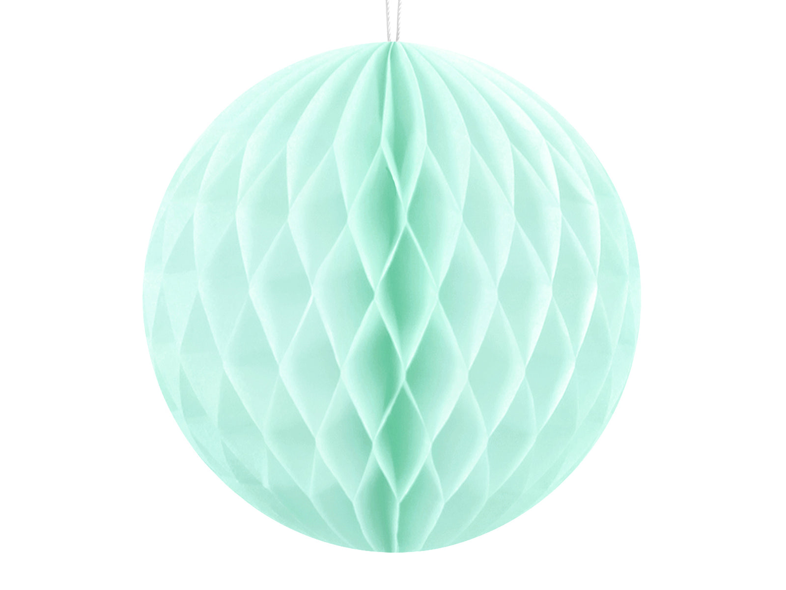 Light Mint Honeycomb Tissue Ball