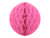 Dark Pink Honeycomb Tissue Ball