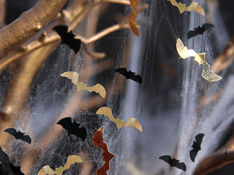 Halloween Bats Confetti