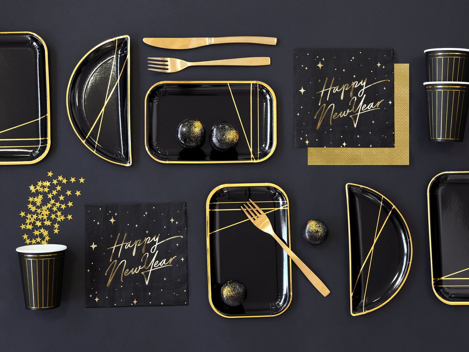 Gold Star Confetti