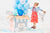 Gender Reveal Balloons Box