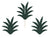 Cupcake Topper Aloha Pineapple