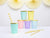 Pastel Mint Paper Cups