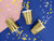 Gold Shiny Metallic Paper Cups