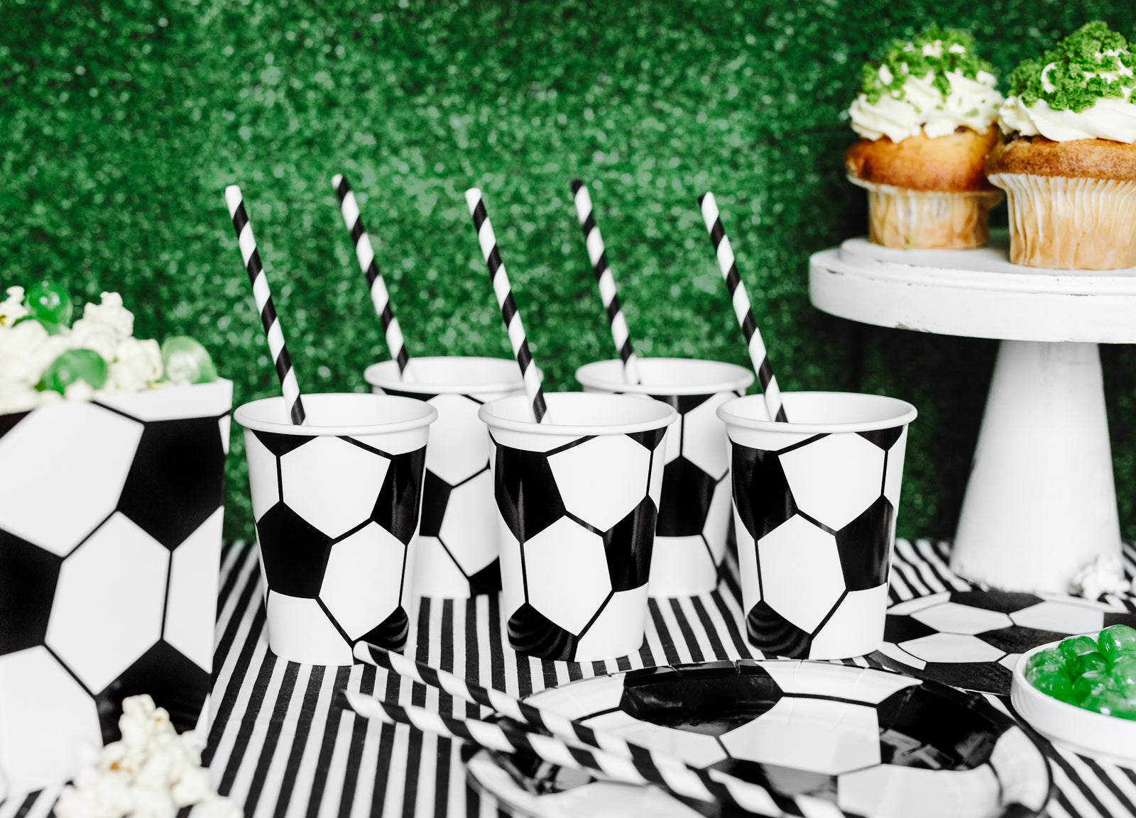 Football Paper Party Cups