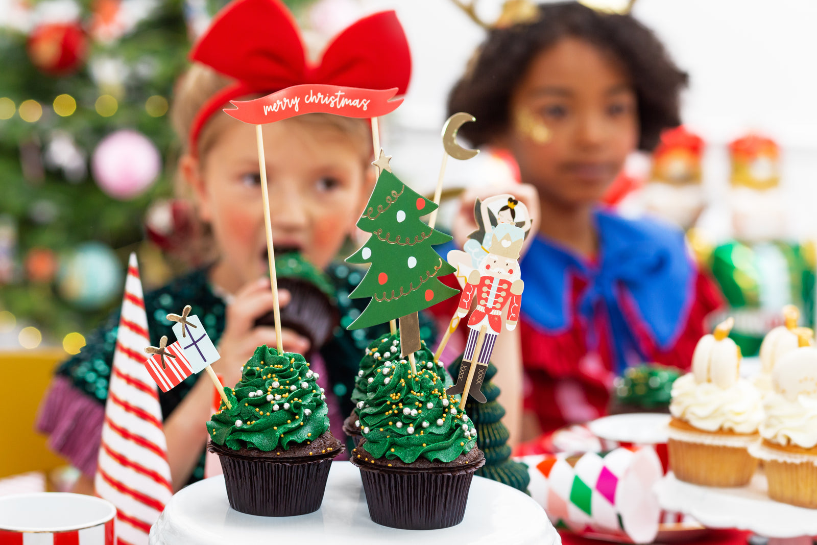 Nutcracker Cake Toppers (Set of 6)