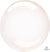 Orange Crystal Clearz Balloon