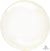 Yellow Crystal Clearz Balloon