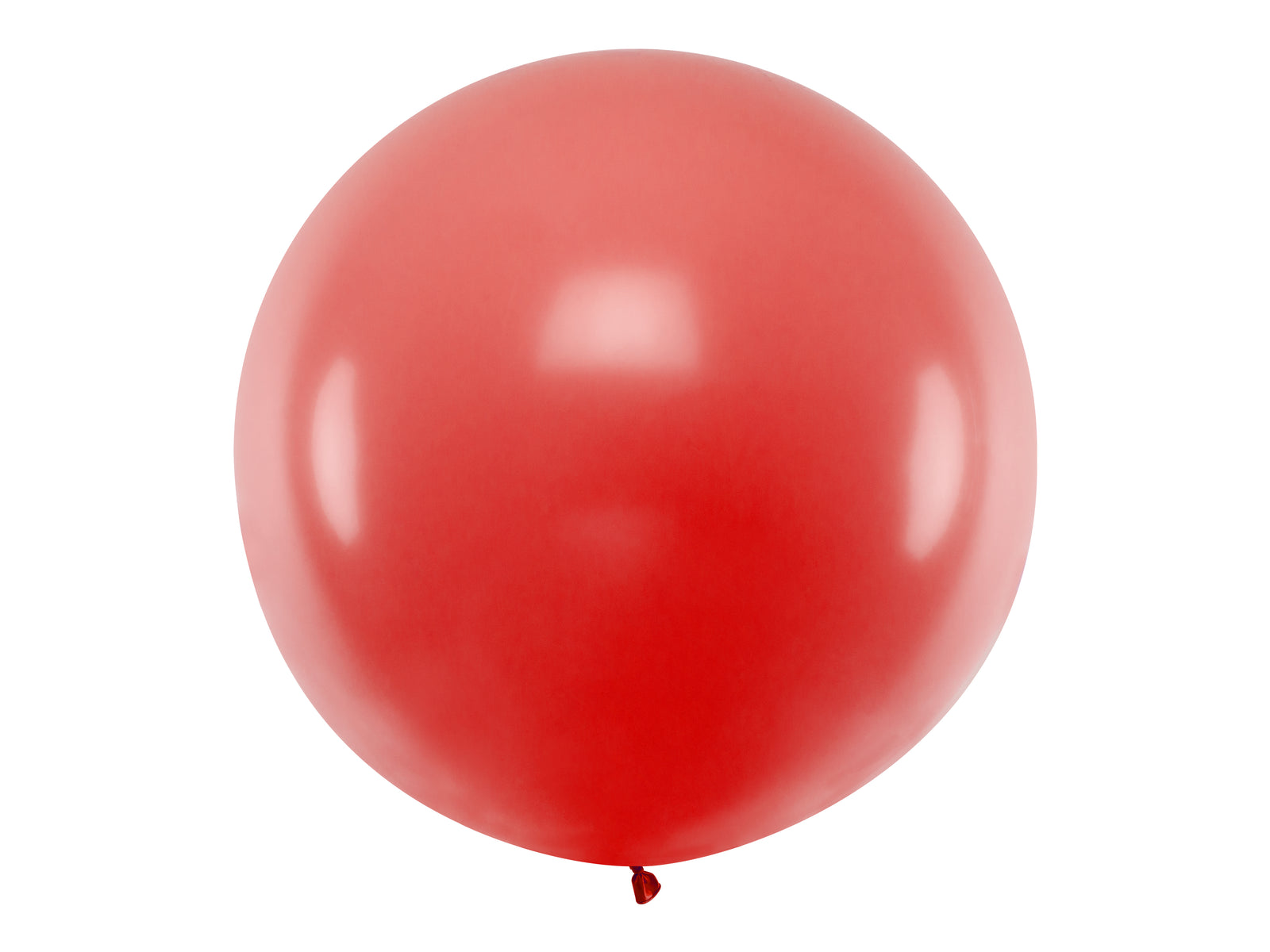 Round Pastel Red Balloon