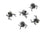 Black Halloween Spiders