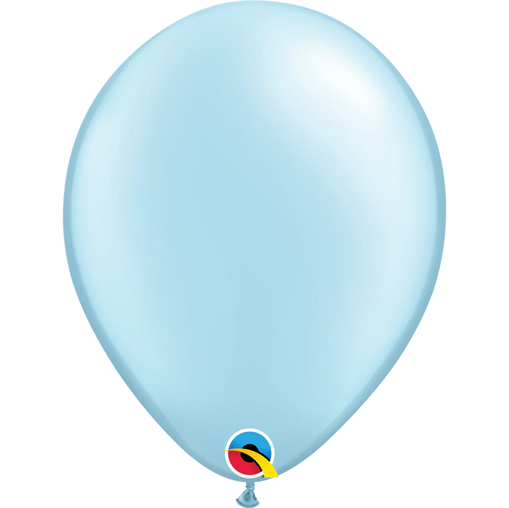 Pearl Light Blue Balloons 16” 