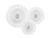 White Tissue Party Fans