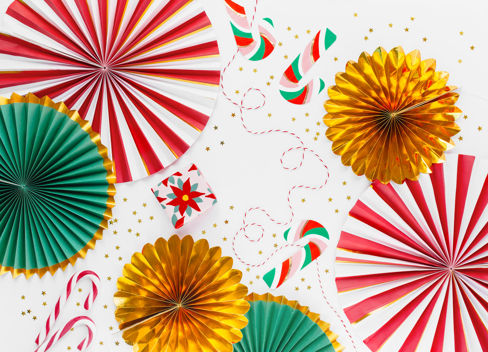 Mix Decorative Party Fans