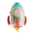 Rocket Ship Shape Foil Balloon