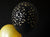 Black and Gold Bat Halloween Balloon